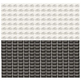 WOODZYCO Salt & Pepper Sachet Bundle - Travel Pack - 250 Sachets - Plastic Material