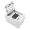 Circuit Breaker Distribution Box Open Mounting IP65 Waterproof 5 Way
