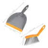 KOMBIUDA 1set Mini Dustpan and Broom for Desktop Cleaning Compact