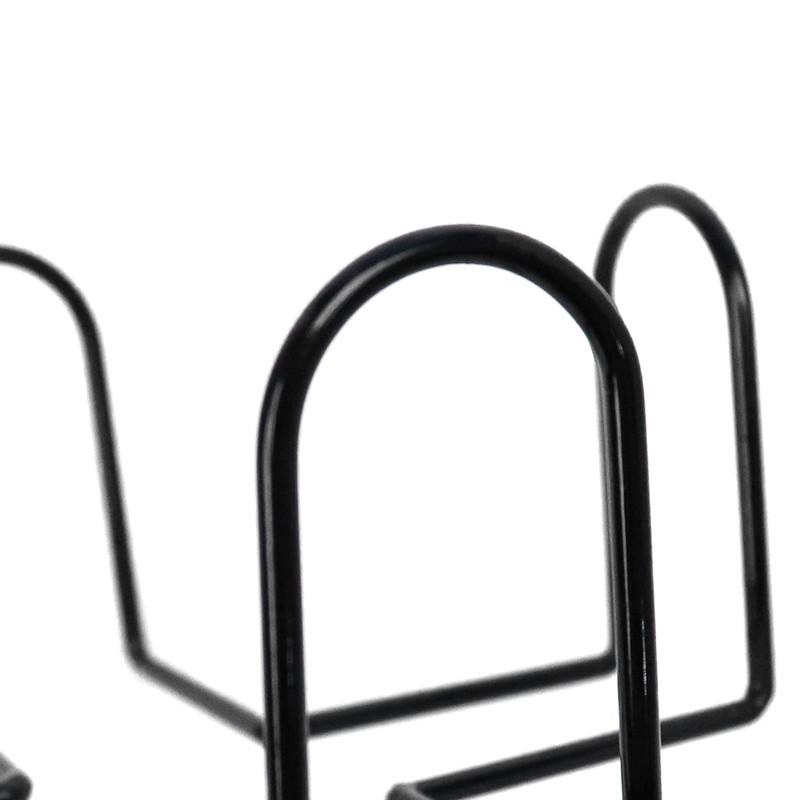 Metal Coaster Holder for Home Wrought Iron Shelf Decoration Set