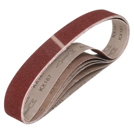 HARFINGTON 2 x 48 Inch Sanding Belts, 6 Pcs 40 Grit Aluminum Oxide Belt Sander Abrasive File Belt for Woodworking, Metal Polishing, Knife Sharpener