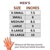 Riparo Mens Genuine Leather Reverse Stitched Half-Finger Driving Motorcycle Gloves