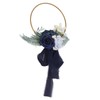 Artificial Succulents Wreath Iron Foam Greenery Wreath Portable Bridal Wreath