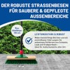 Rival Street Broom with Scraper Edge & Telescopic Handle -