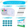 Simply Magic 12 Pack Double-Sided Dry Erase Graph Lap Boards