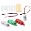 3pcs/set Drone Flash LED Wireless Light for RC Fix Wing