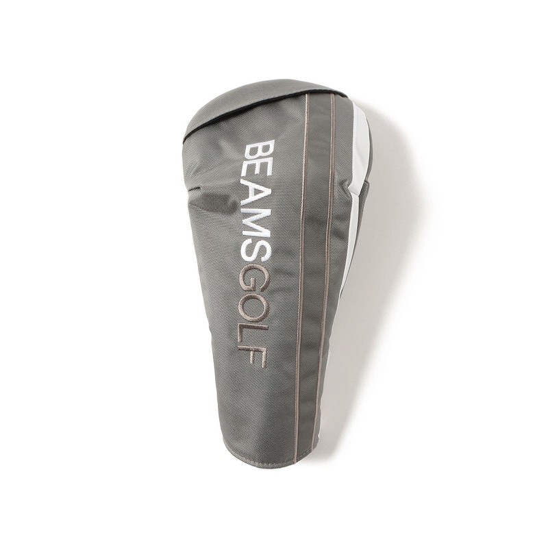 Beams Golf Short Sleeve TEE Double Line Headcover (Driver), gray