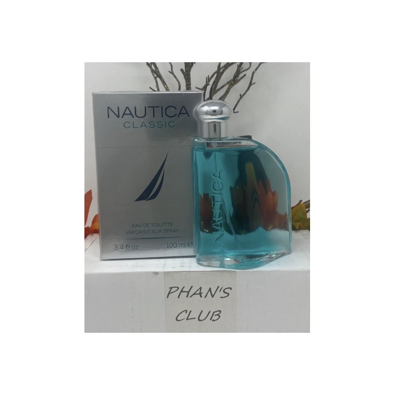 Nautica Classic 3.4oz Eau de Toilette Woody Chypre Cologne for
