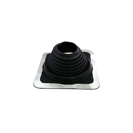 Pipe Collar No. 5, Trapezoidal Sheet Metal Cuff for Pipes Made of High-Quality EPDM