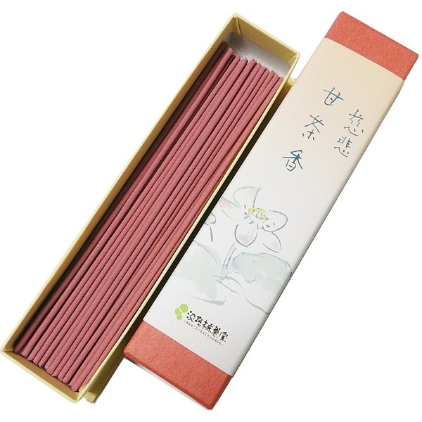 Awaji Baikaundo Incense Incense, Compassion Sweet Tea Incense, 0.6 oz (16 g) #34