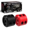 AUTMATCH Winch Cable Hook Stopper (2 Pack), Silicone Rubber Winch