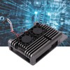 Aluminum Alloy Cooling Case Heat Dissipation Enclosure with Fan for