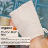 Eco Bath London Organic Cotton Bath Mitt - Pack of