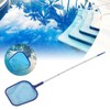 Pool Vacuum Head Skimmer Net Set Skimming Mesh with Removable