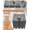 ROYEUEU Battery for Stealth Cam Revolver 360: 2-Pack Cartridge Rechargeable