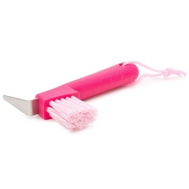 Animalon Children's Hoof Pick Brush | Rustproof Picker | Ergonomic and Non-Slip Hoof Pick Kids | Pink Hoof Pick Horse | 2 in 1 Horse Hoof Pick for Children | Kids Hoof Pick in Pink