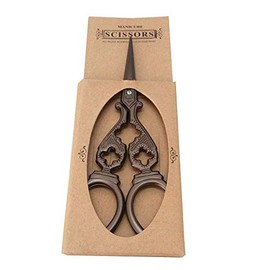 YICBOR Sewing Tools Embroidery Scissors, Vintage Retro Style Scissor-Tower