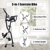 Merax Folding Exercise Bike - 3 in 1 Upright Indoor