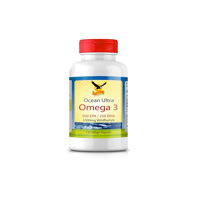 Get UP® Omega 3 Ultra with 500 mg EPA &