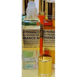 Hayward Enterprises Brand Perfume Oil Comparable to AQUA DIVINA for women, Fragrance Rendition, Perfume Oil, Eau de Parfum, Scented Oil, 1 oz. (30ml) Tall Glass Roll on