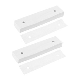 HONMEET Optical Chinrest Paper for Optometry Equipment Smooth Edges Lightweight and Large Compatible with Slit Lamps Per Pack for Optical Shops and Clinics