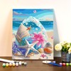 SupLetsico Painting by Numbers Adults, DIY Hand Painted Oil Painting