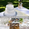 Herboom Organza table runner stars, 28 cm x 7 m,