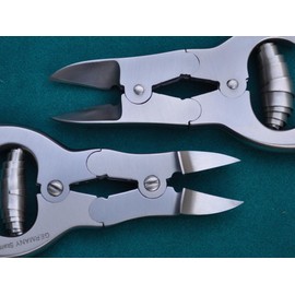 Professional Nail Clippers Extra Strong Double Gear Buffer Spring Ei-51