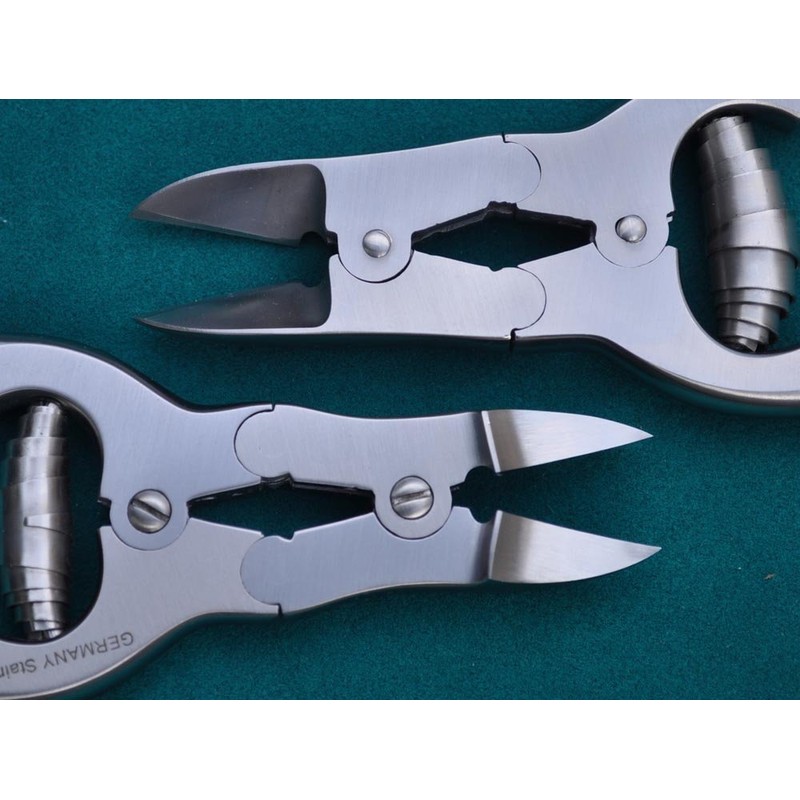 Professional Nail Clippers Extra Strong Double Gear Buffer Spring Ei-51