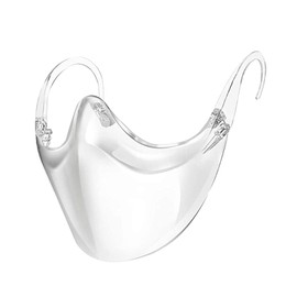 Generic Durable Mask Face Shield Combination PC Reusable Clear Face Mask