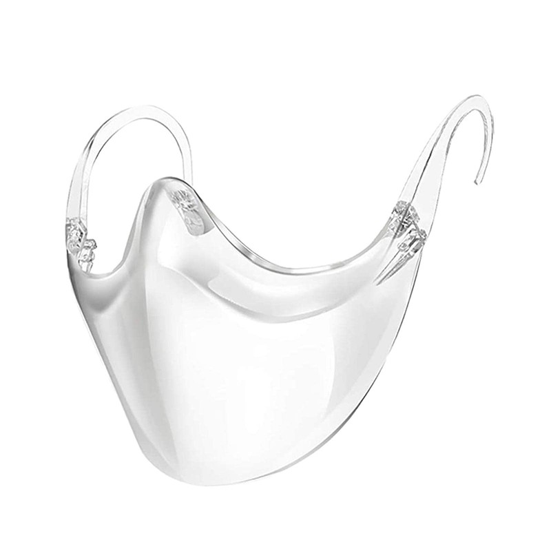 Generic Durable Mask Face Shield Combination PC Reusable Clear Face