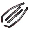 In-Channel Side Window Visors Rain Sun Guards Deflectors Fit Acura