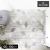 Bella Home Interior Patterned Coil Mat - Entrance & Balcony Decor (120x150cm, CN8574) New 08