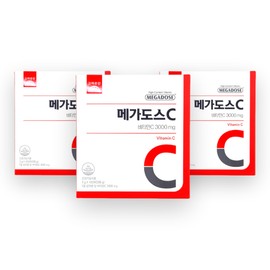 Korea Eundan Megadose Vitamin C 3000 3g 300 packets (100 packets / 고려은단 메가도스 비타민C 3000 3g 300포(100포X3개) (300일분)