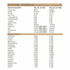 Amazonia RAW Collagen Protein + Vanilla Maple, 450g
