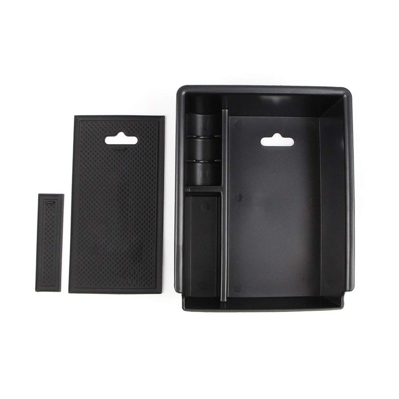 Dreamseek Armrest Caja de Almacenamiento para Mitsubishi Outlander 2019+ Central