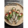 LYEOBOH Ceramic Asian Soup Spoons Set of 6 with Long