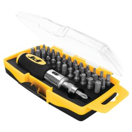 Performance Tool 20151 38-Piece Ratcheting Driver Set With Clear View Storage Case