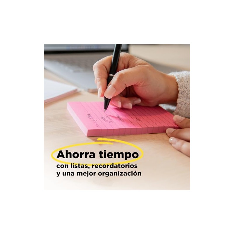 Post-it Notas Adhesivas Pop Up, Colección Capetown, 7.6 cm x