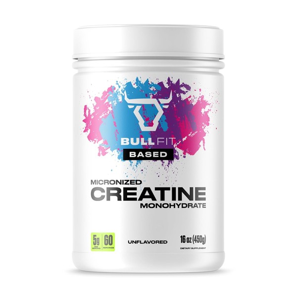 Creatine Monohydrate Powder – Micronized, Unflavored, 5g Per Serving, 60