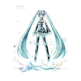 Mikucolor: KEI's Hatsune Miku Illustration Works