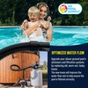 U.S. Pool Supply 6 Foot Heavy-Duty Above Ground Pool Hose,
