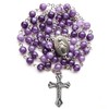 LinZengYo 6mm Stone rosary beads catholic