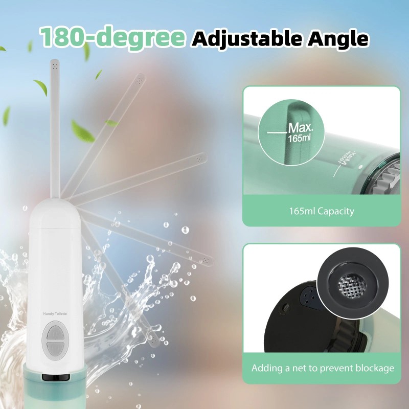 Hibbent Portable Bidet for Travel High Pressure Handheld Electric Bidet