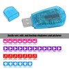 2Pcs SIM Card Adapter, SIM Card Reader Clone Cards Card