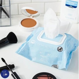 Toallitas limpiadoras desmaquillantes Equate Beauty, 80 unidades, paquete de 2, fabricante 1 ESPONJA DE MAQUILLAJE Explorador, marca privada