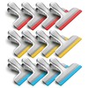 HOUSE AGAIN 12 Pack Stainless Steel Chip Bag Clips Covered