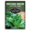SURVIVAL GARDEN SEEDS Survival Garden Seeds - Southern Giant Mustard