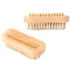 Healvian 5pcs Pig Mane Cleaning Brush Nail Brush for Hand