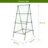 Flohover 70.9" H x 35.5" W Cucumber Trellis A Frame